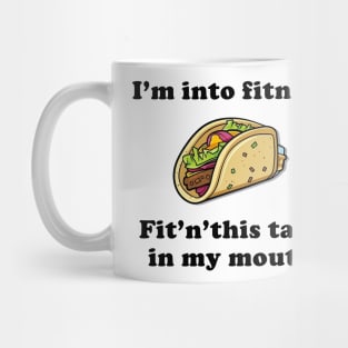 Into Fitness - Taco Mug
